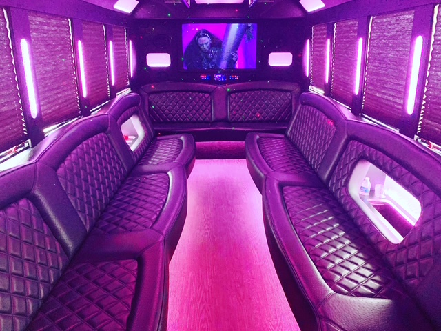 Party bus interior - The Executive