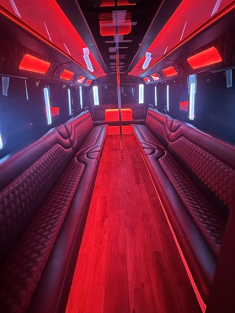 Party bus interior - The Legacy 40 Passengers