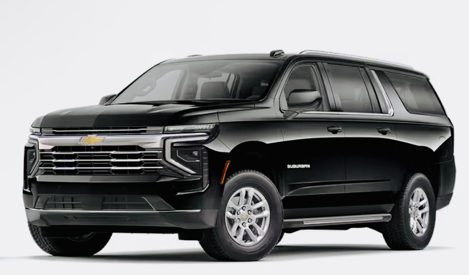 Luxury black SUV exterior
